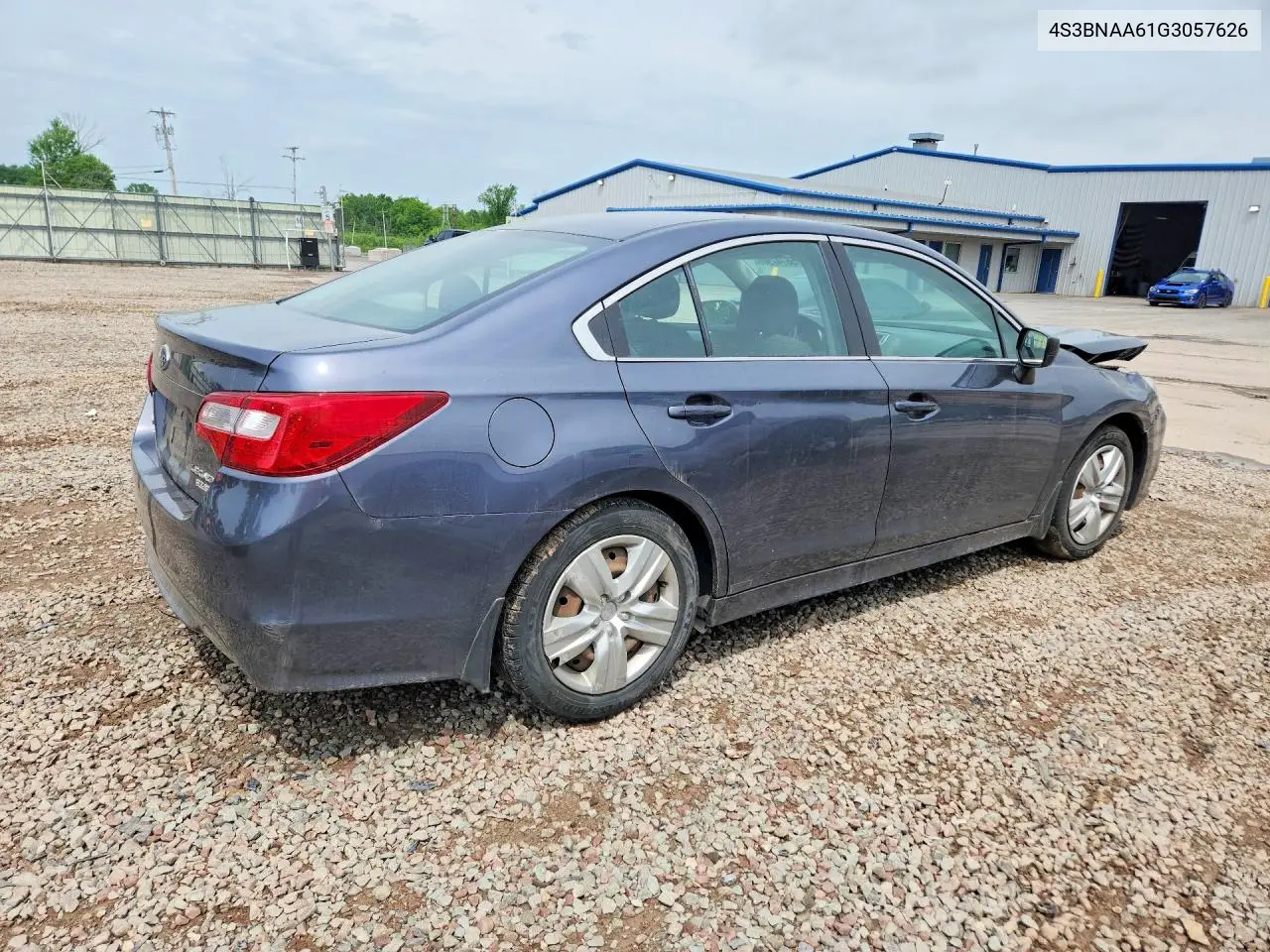 2016 Subaru Legacy 2.5I VIN: 4S3BNAA61G3057626 Lot: 56747906