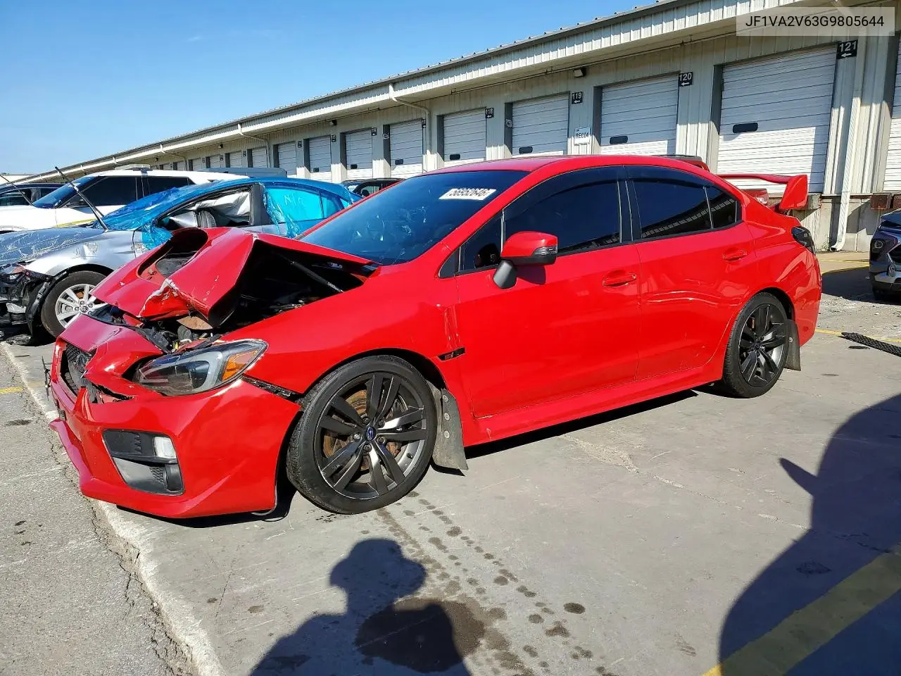 2016 Subaru Wrx Sti VIN: JF1VA2V63G9805644 Lot: 56952646