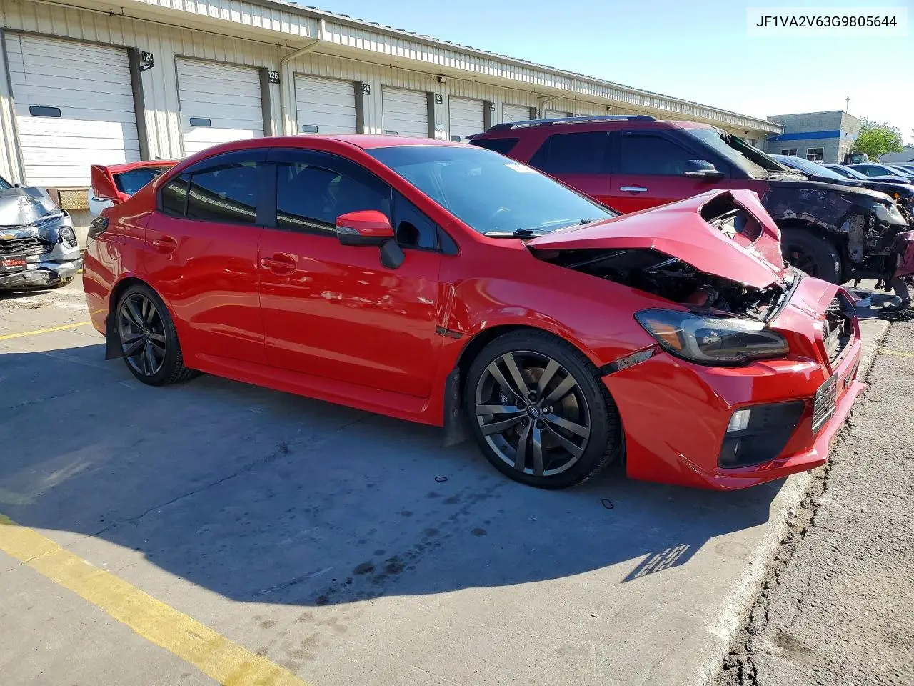 2016 Subaru Wrx Sti VIN: JF1VA2V63G9805644 Lot: 56952646