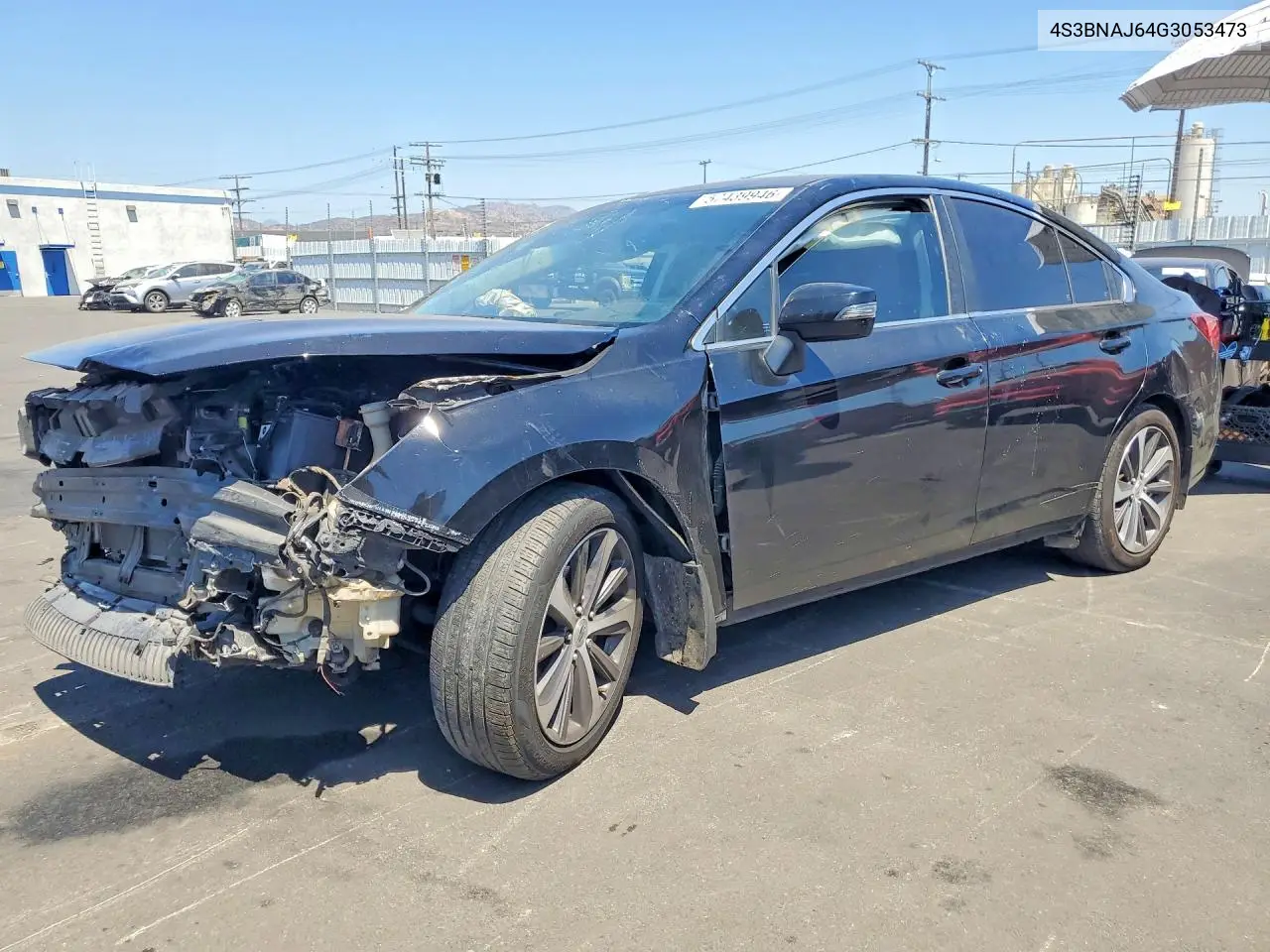 2016 Subaru Legacy 2.5I Limited VIN: 4S3BNAJ64G3053473 Lot: 57439946