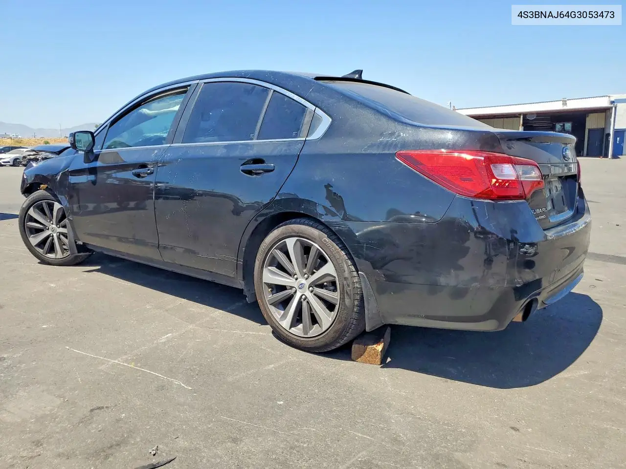 2016 Subaru Legacy 2.5I Limited VIN: 4S3BNAJ64G3053473 Lot: 57439946