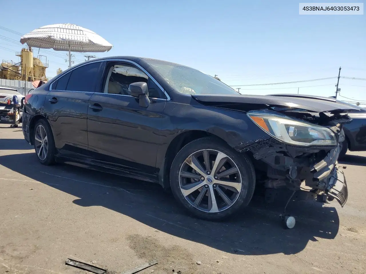 2016 Subaru Legacy 2.5I Limited VIN: 4S3BNAJ64G3053473 Lot: 57439946