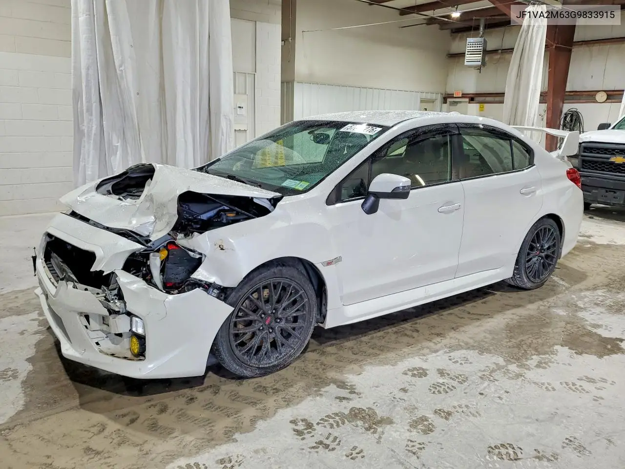 2016 Subaru Wrx Sti VIN: JF1VA2M63G9833915 Lot: 57684276