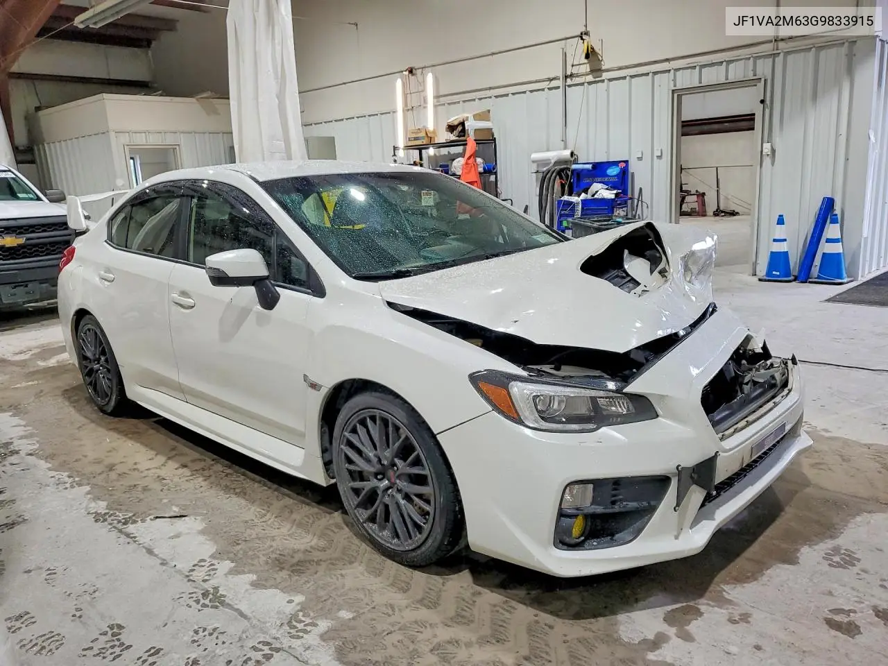 2016 Subaru Wrx Sti VIN: JF1VA2M63G9833915 Lot: 57684276