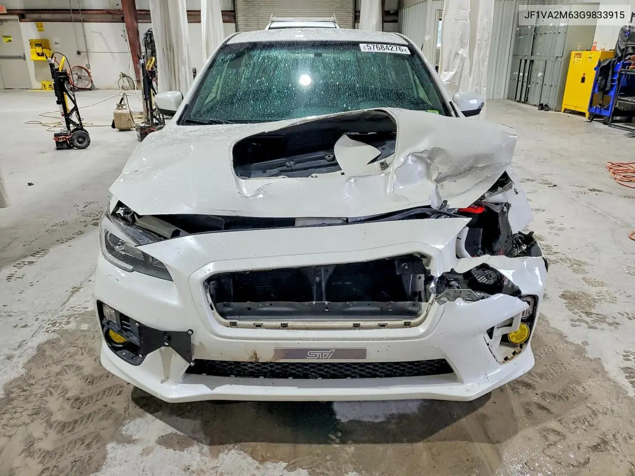 2016 Subaru Wrx Sti VIN: JF1VA2M63G9833915 Lot: 57684276
