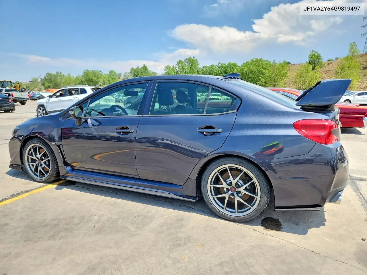 2016 Subaru Wrx Sti Limited VIN: JF1VA2Y64G9819497 Lot: 59395396