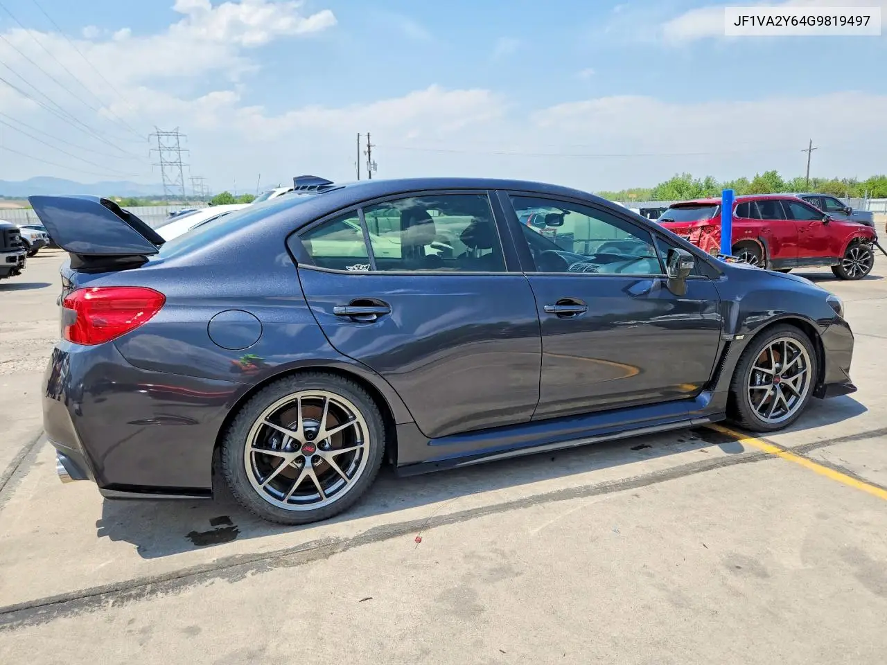 2016 Subaru Wrx Sti Limited VIN: JF1VA2Y64G9819497 Lot: 59395396