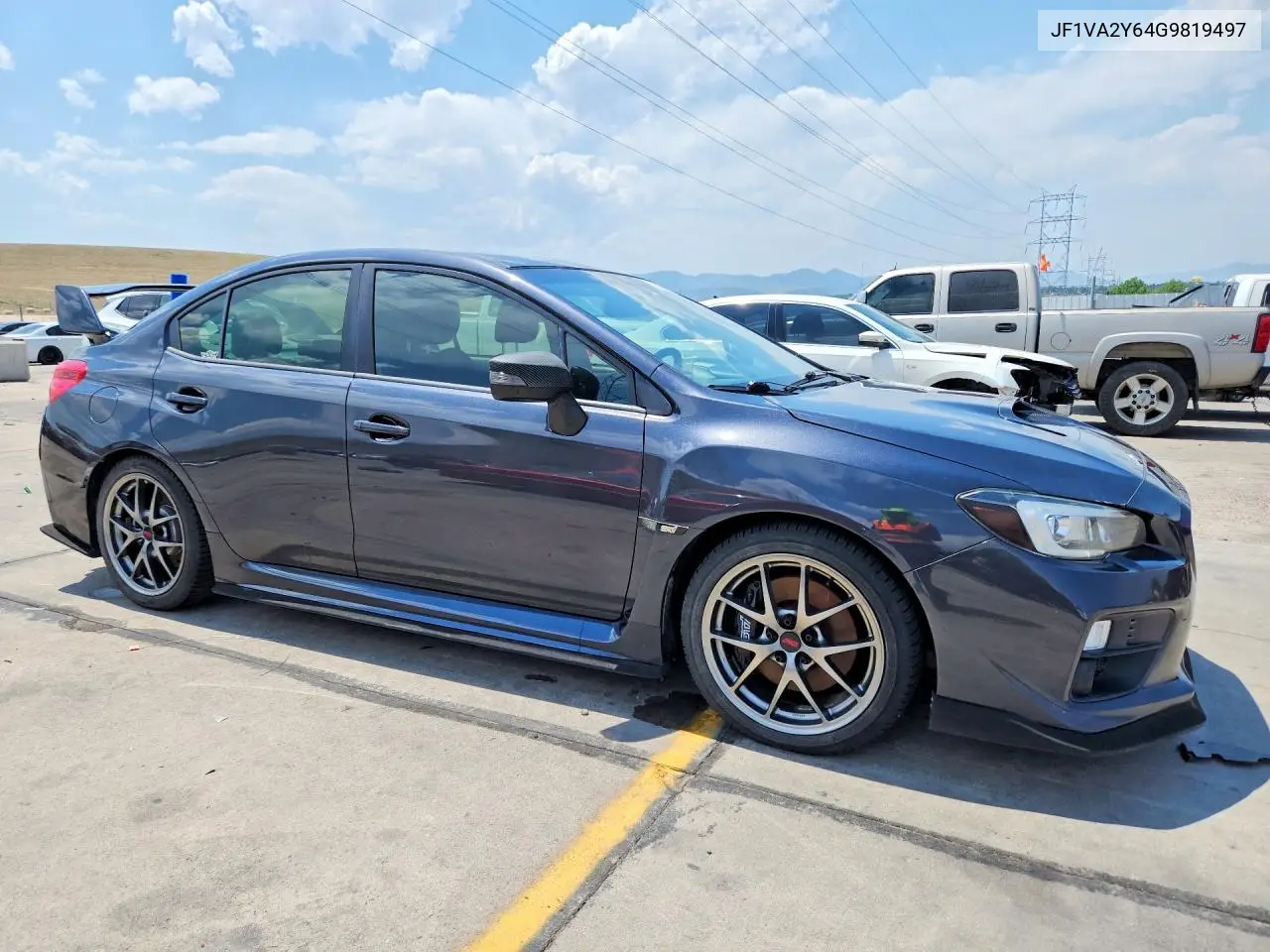 2016 Subaru Wrx Sti Limited VIN: JF1VA2Y64G9819497 Lot: 59395396