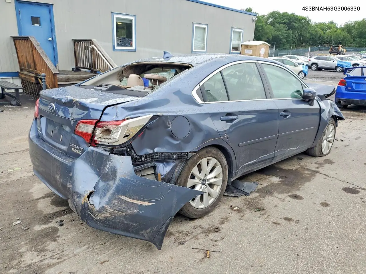 2016 Subaru Legacy 2.5I Premium VIN: 4S3BNAH63G3006330 Lot: 59794776