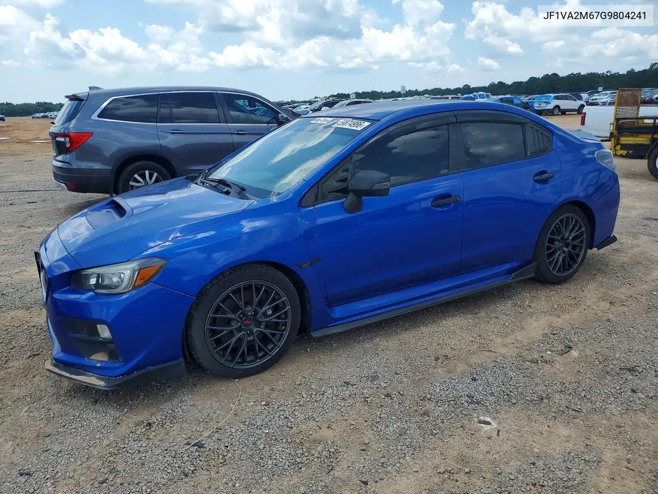 2016 Subaru Wrx Sti VIN: JF1VA2M67G9804241 Lot: 59874986