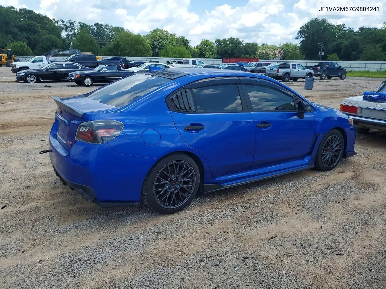 2016 Subaru Wrx Sti VIN: JF1VA2M67G9804241 Lot: 59874986