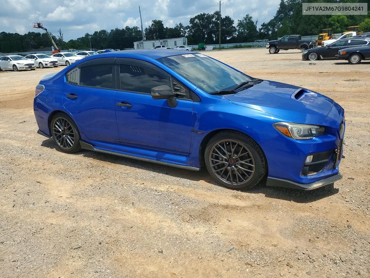 2016 Subaru Wrx Sti VIN: JF1VA2M67G9804241 Lot: 59874986