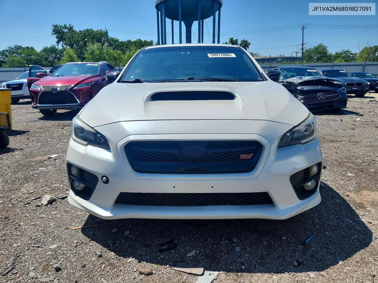 2016 Subaru Wrx Sti VIN: JF1VA2M68G9827091 Lot: 59973986