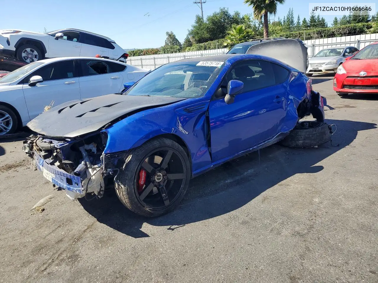 2017 Subaru Brz 2.0 Limited VIN: JF1ZCAC10H9606646 Lot: 53575716