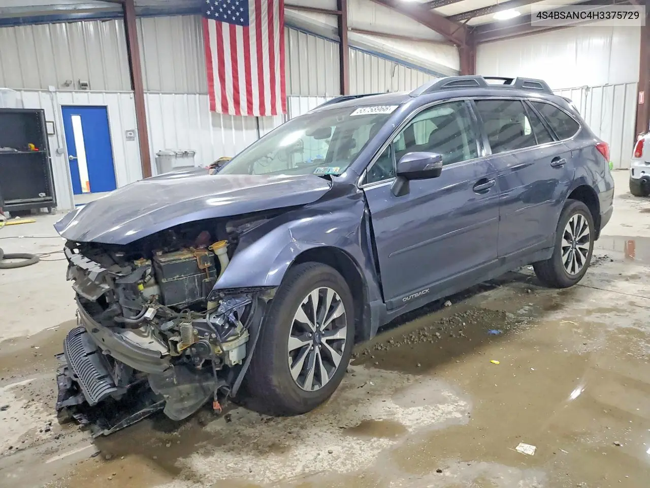 2017 Subaru B9 Tribeca VIN: 4S4BSANC4H3375729 Lot: 55758966