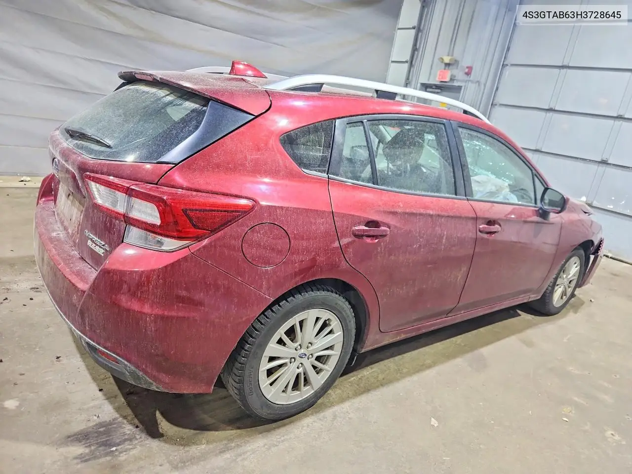 2017 Subaru Impreza Premium VIN: 4S3GTAB63H3728645 Lot: 56687806