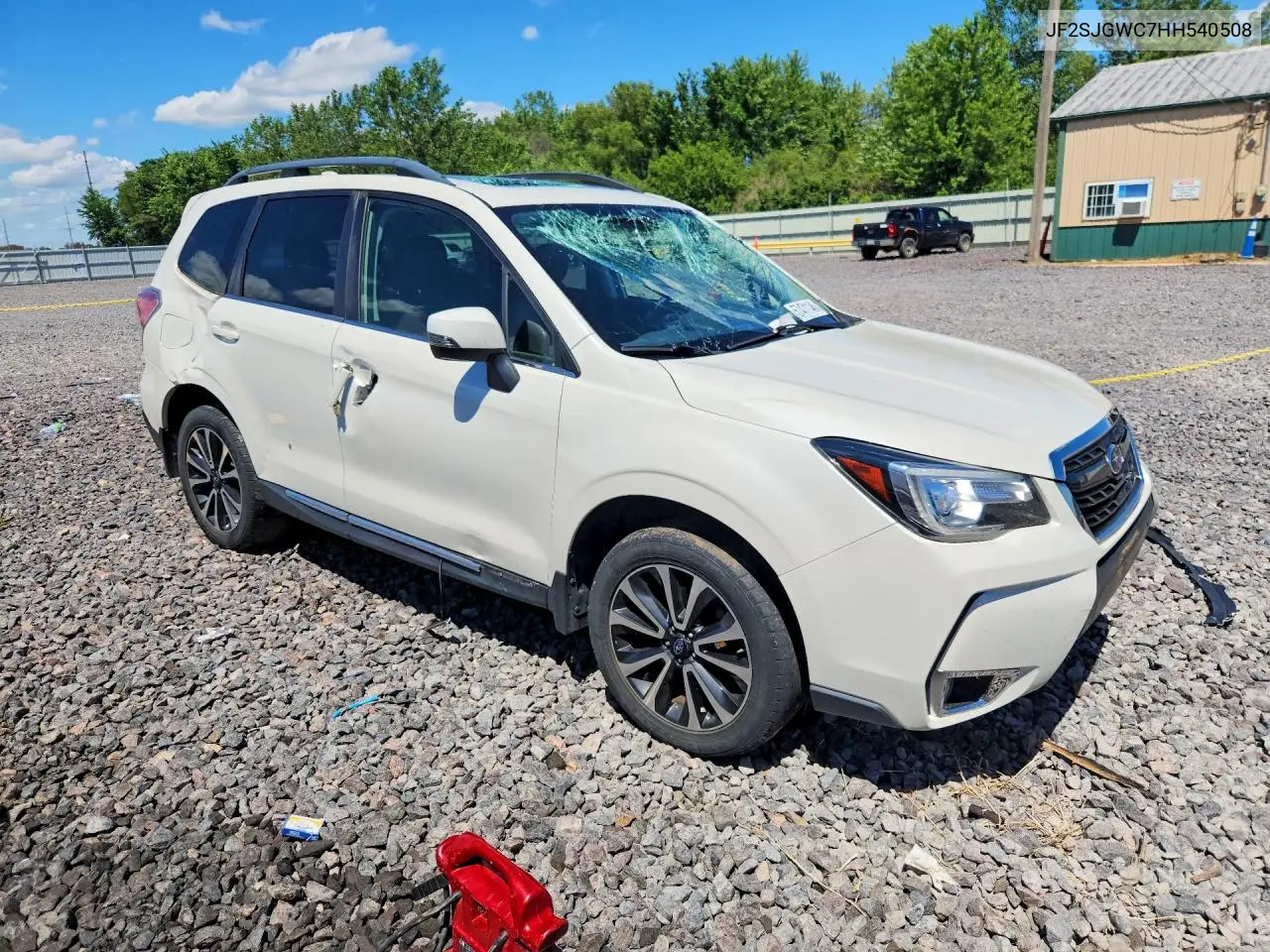 2017 Subaru Forester 2.0Xt Touring VIN: JF2SJGWC7HH540508 Lot: 57471146