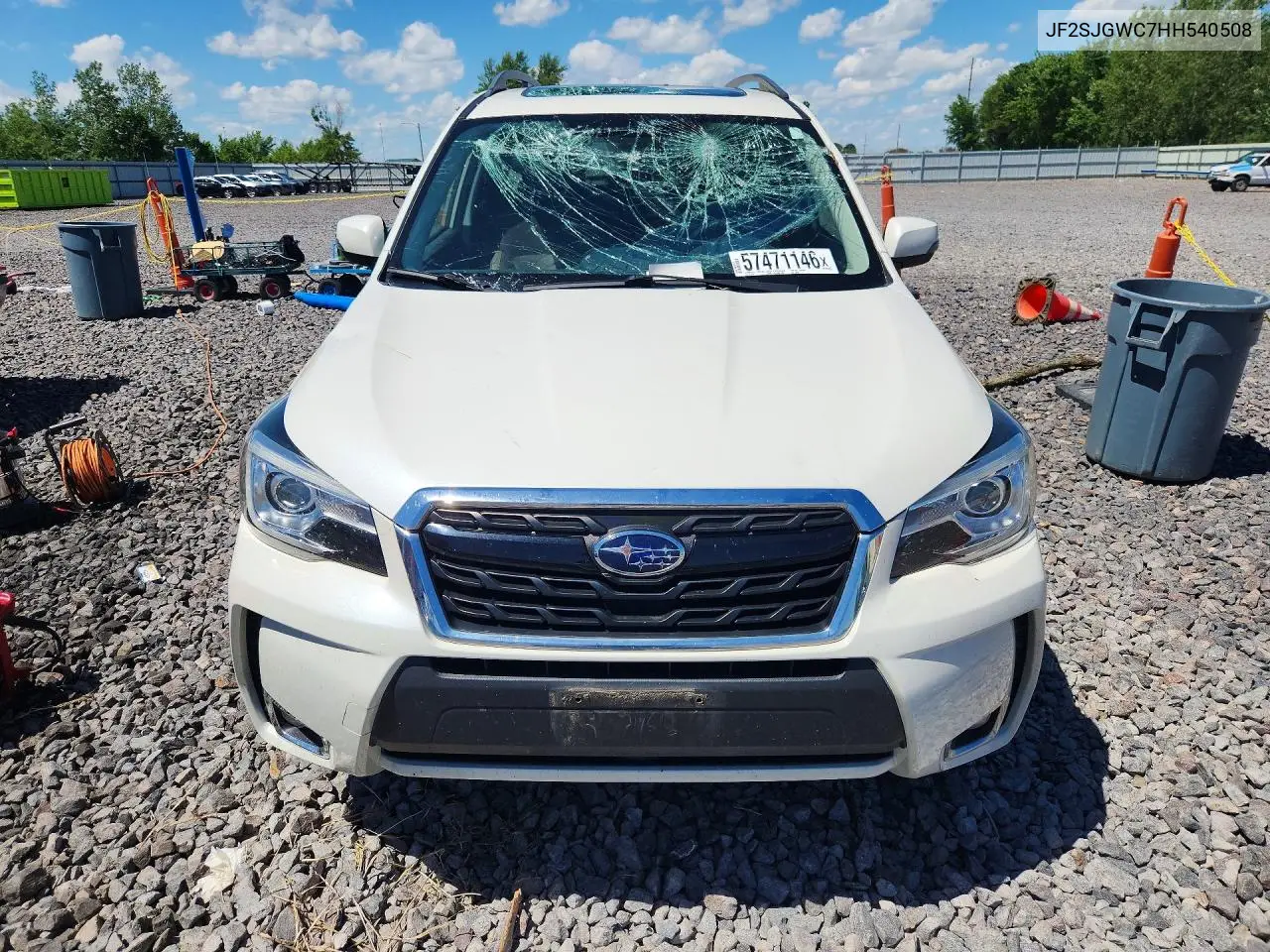 2017 Subaru Forester 2.0Xt Touring VIN: JF2SJGWC7HH540508 Lot: 57471146