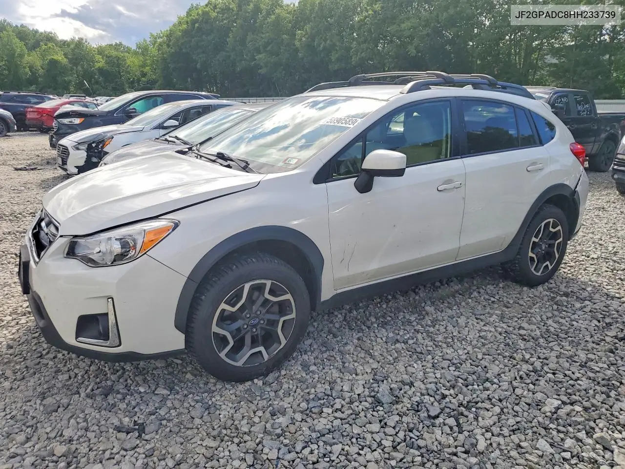 2017 Subaru Crosstrek Premium VIN: JF2GPADC8HH233739 Lot: 58905896