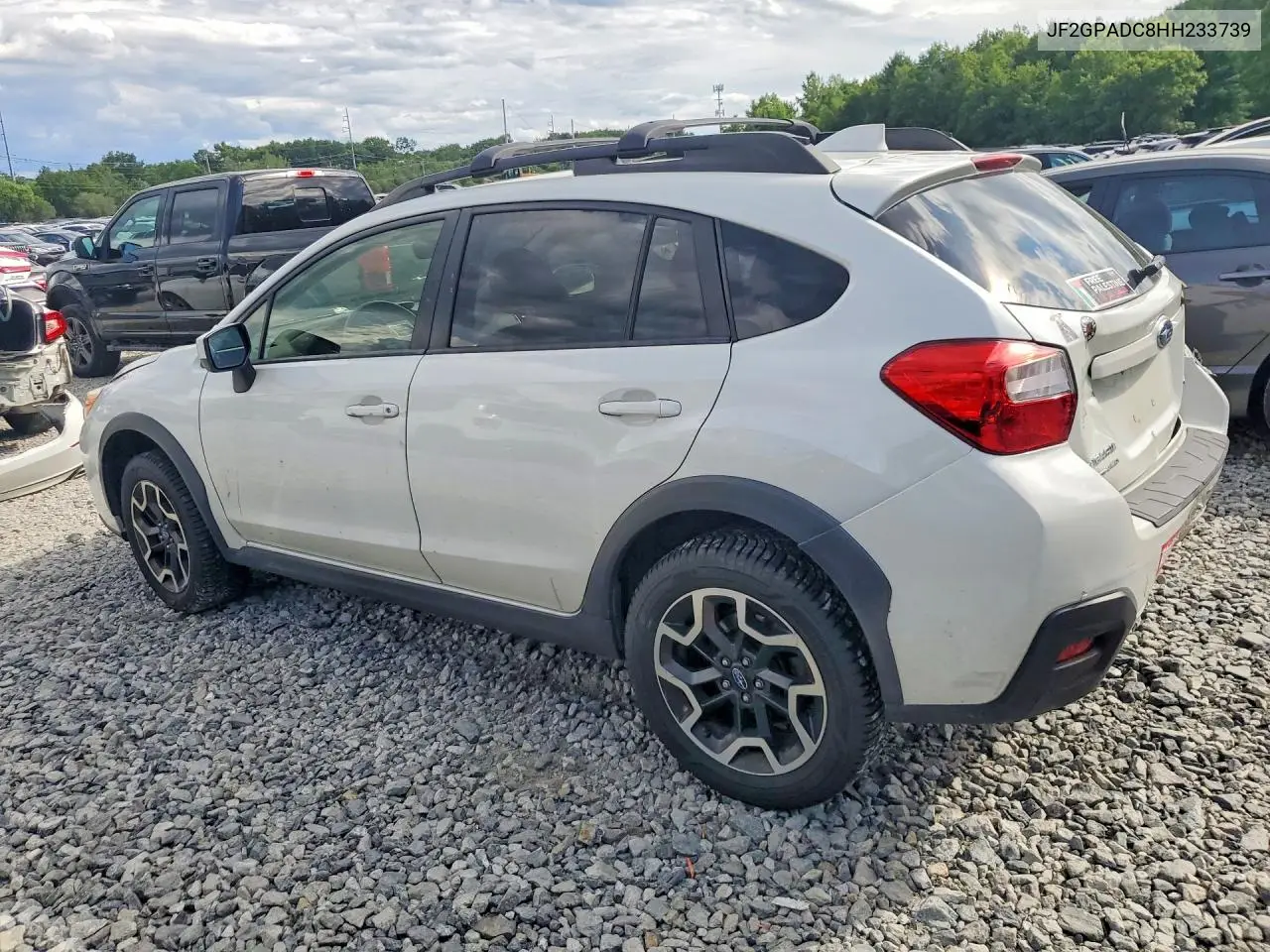 2017 Subaru Crosstrek Premium VIN: JF2GPADC8HH233739 Lot: 58905896