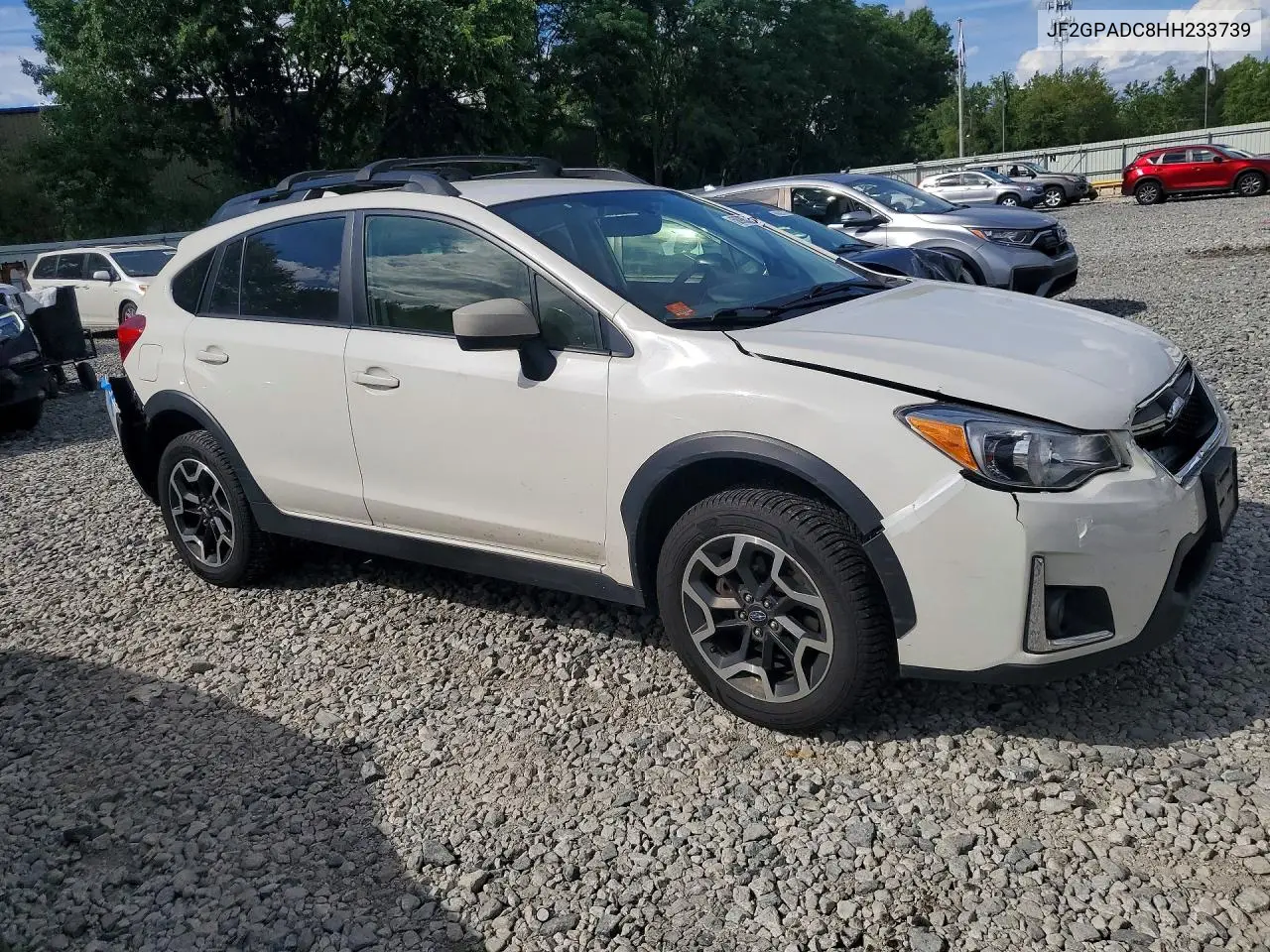 2017 Subaru Crosstrek Premium VIN: JF2GPADC8HH233739 Lot: 58905896