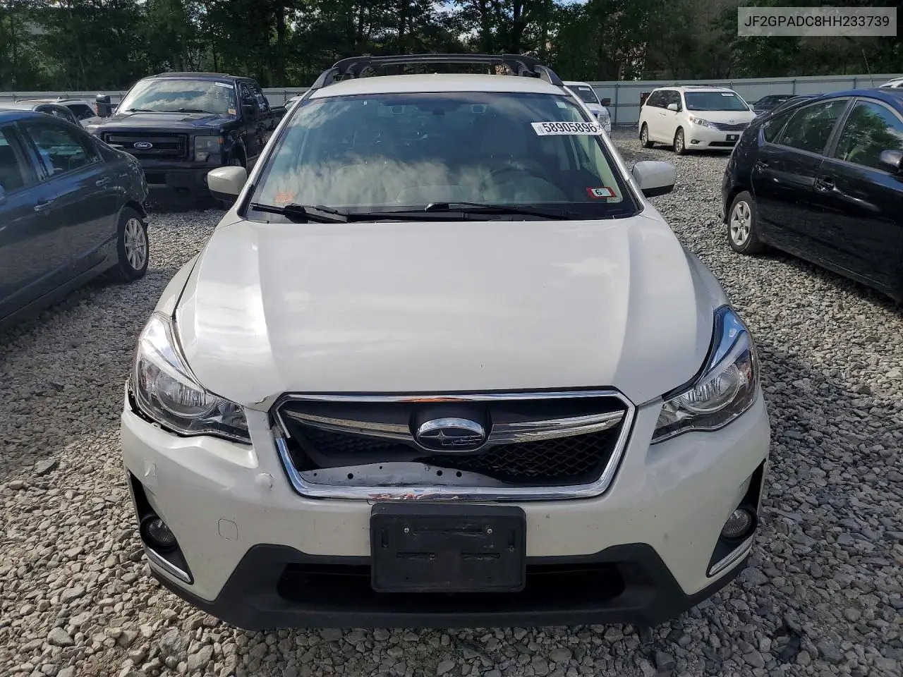 2017 Subaru Crosstrek Premium VIN: JF2GPADC8HH233739 Lot: 58905896