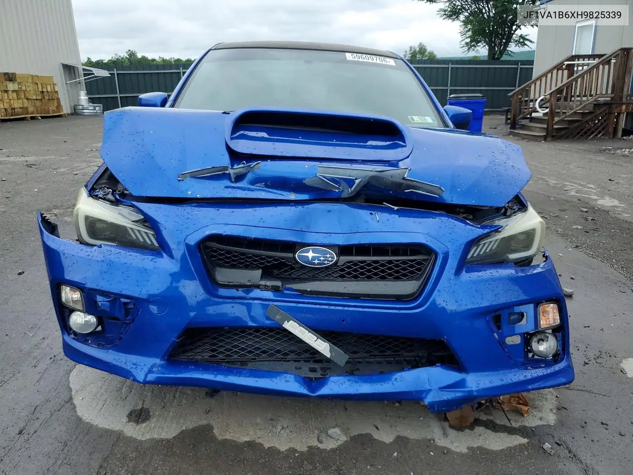 2017 Subaru Wrx VIN: JF1VA1B6XH9825339 Lot: 59609706