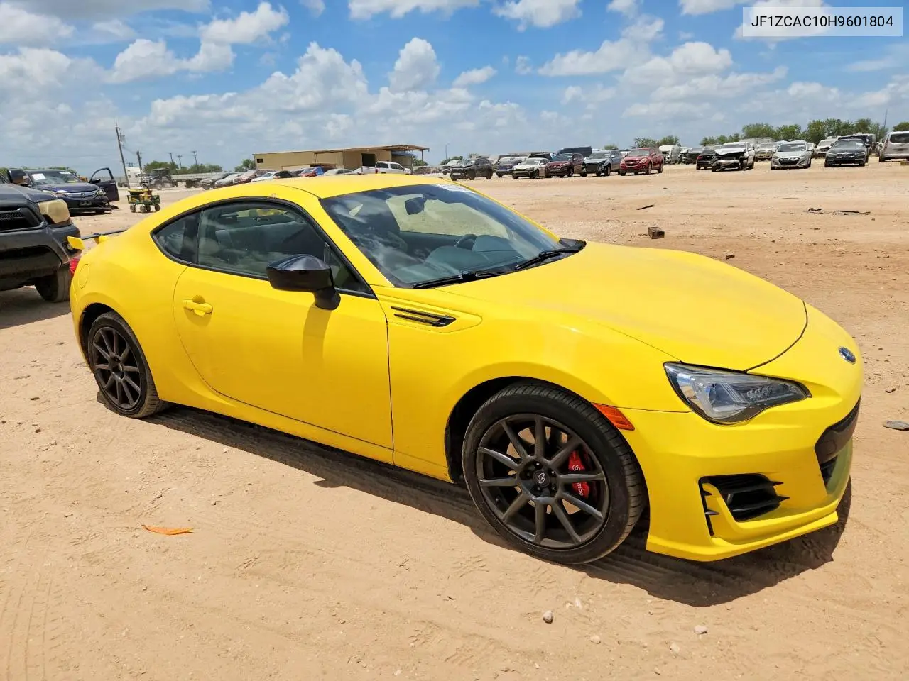 2017 Subaru Brz 2.0 Limited VIN: JF1ZCAC10H9601804 Lot: 59879486