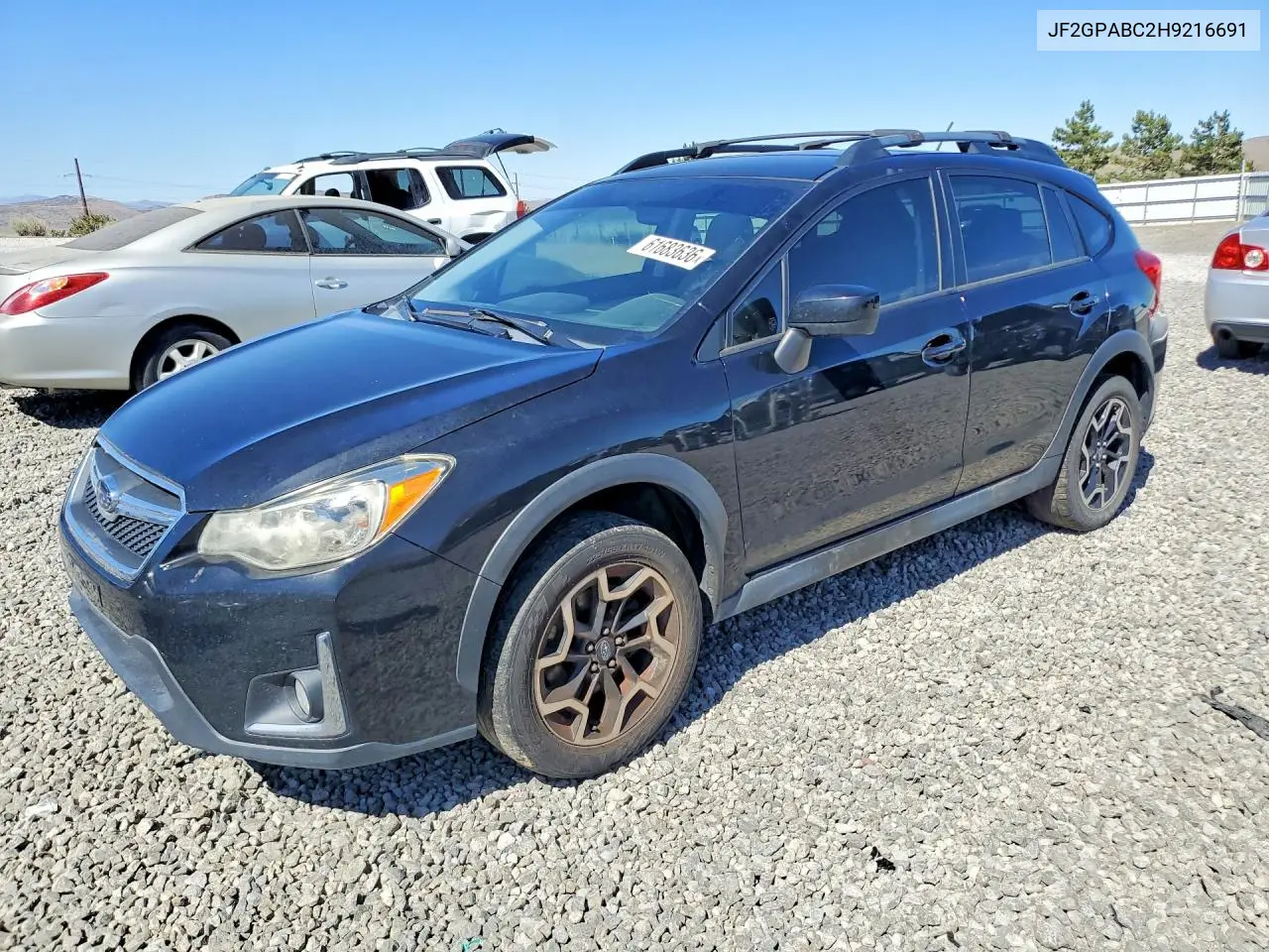 2017 Subaru Crosstrek Premium VIN: JF2GPABC2H9216691 Lot: 61683636