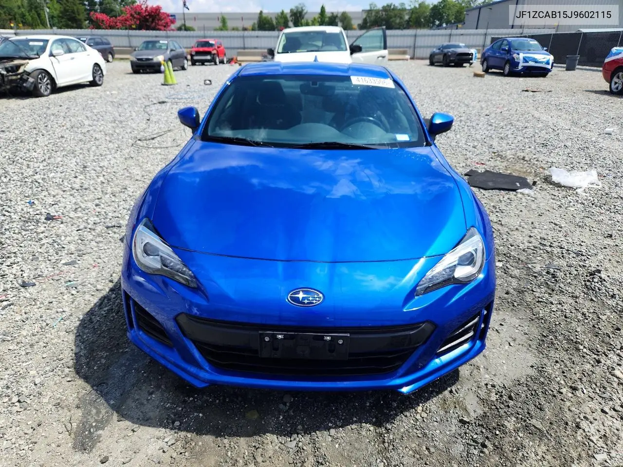 2018 Subaru Brz 2.0 Premium VIN: JF1ZCAB15J9602115 Lot: 41633506