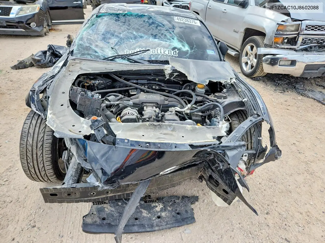 2018 Subaru Brz 2.0 Limited VIN: JF1ZCAC10J8602088 Lot: 49238376