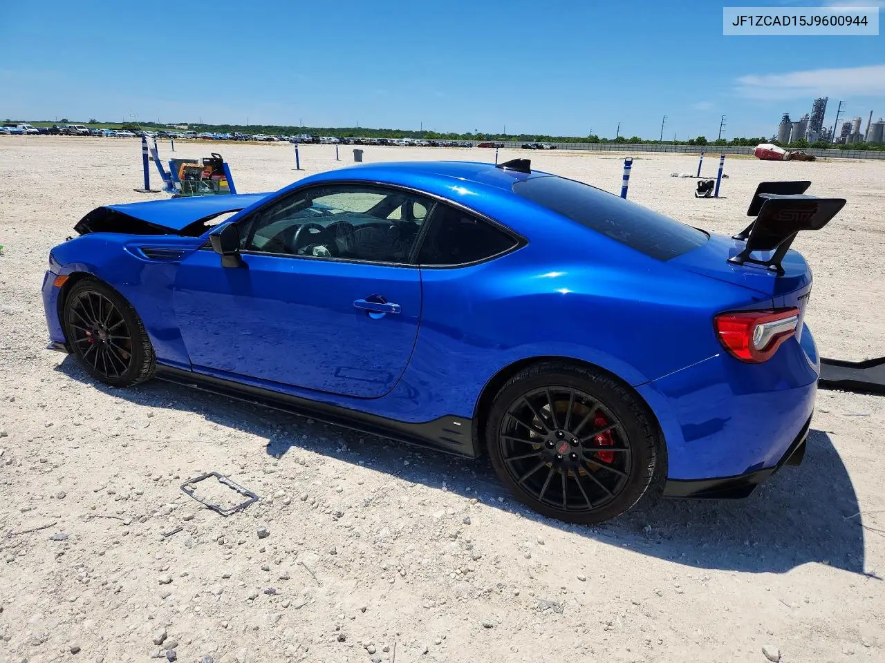 2018 Subaru Brz 2.0 Ts VIN: JF1ZCAD15J9600944 Lot: 53454066