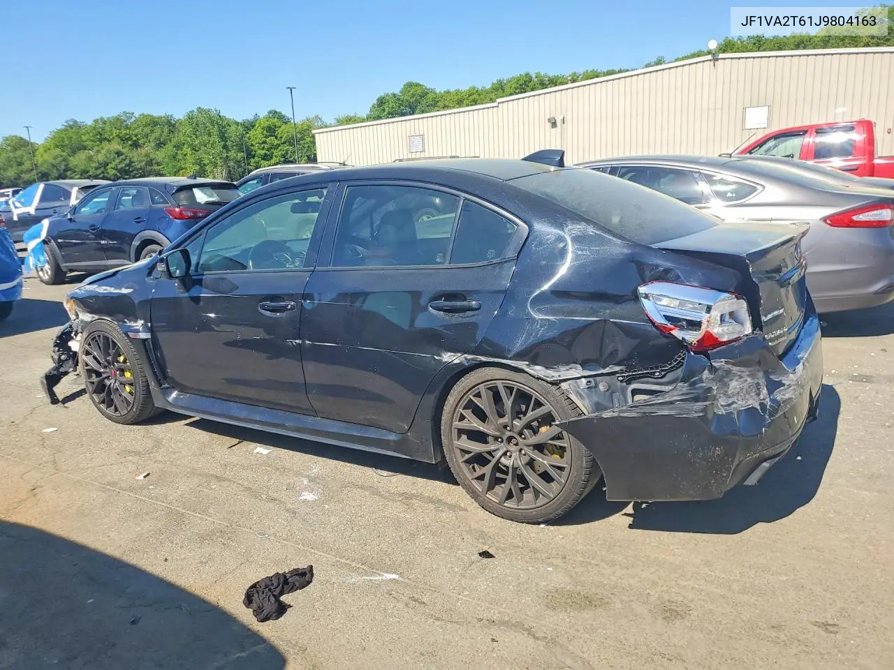 2018 Subaru Wrx Sti Limited VIN: JF1VA2T61J9804163 Lot: 54290986