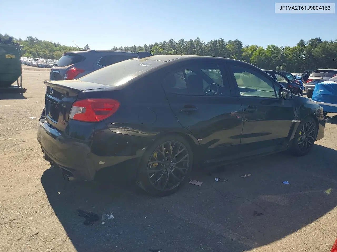 2018 Subaru Wrx Sti Limited VIN: JF1VA2T61J9804163 Lot: 54290986