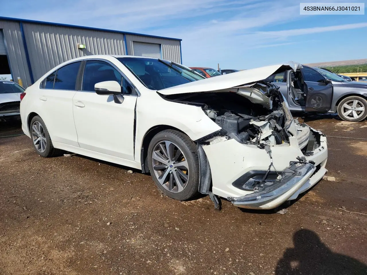 2018 Subaru Legacy 2.5I Limited VIN: 4S3BNAN66J3041021 Lot: 55449876