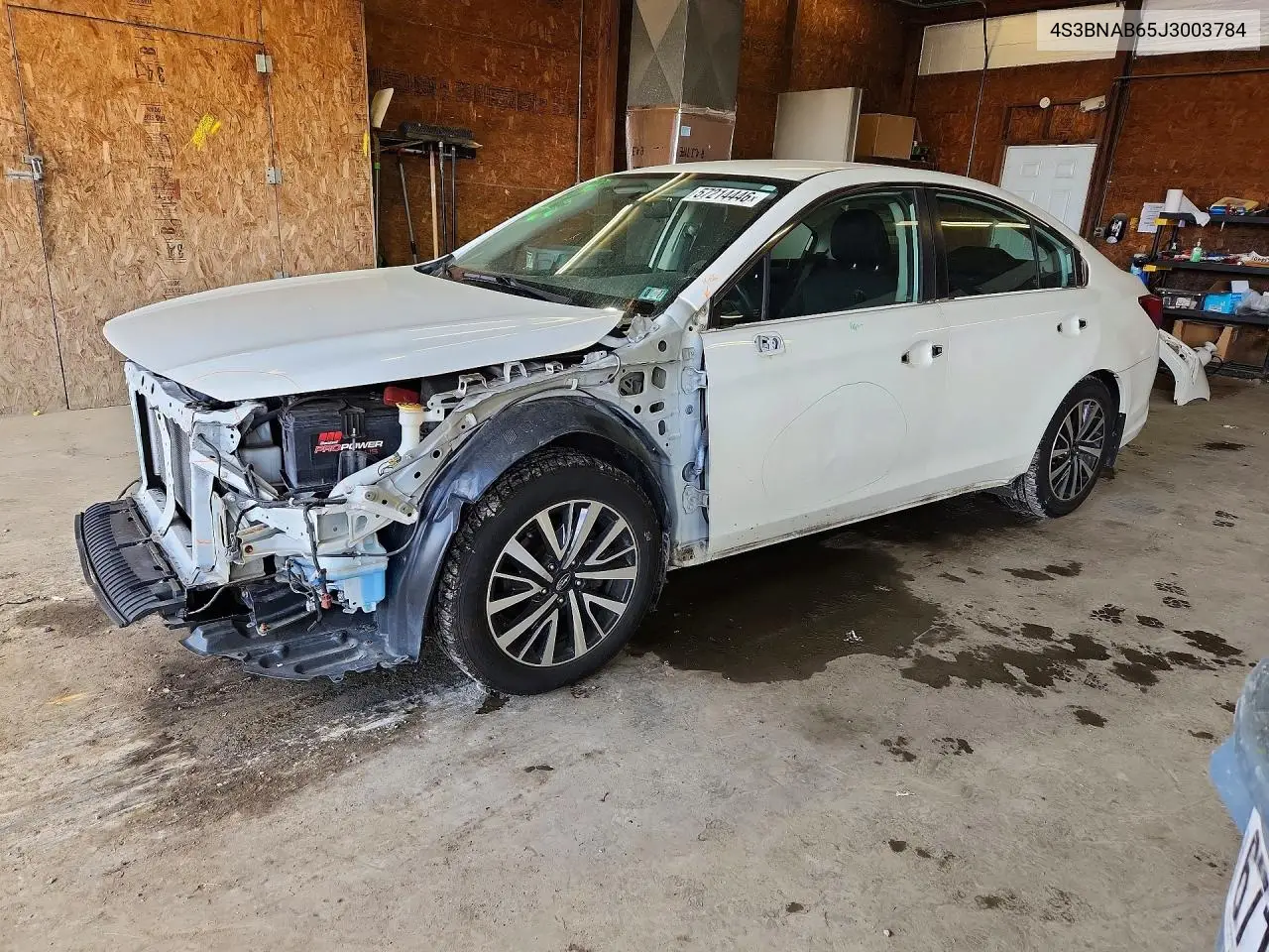 2018 Subaru Legacy 2.5I VIN: 4S3BNAB65J3003784 Lot: 57214446