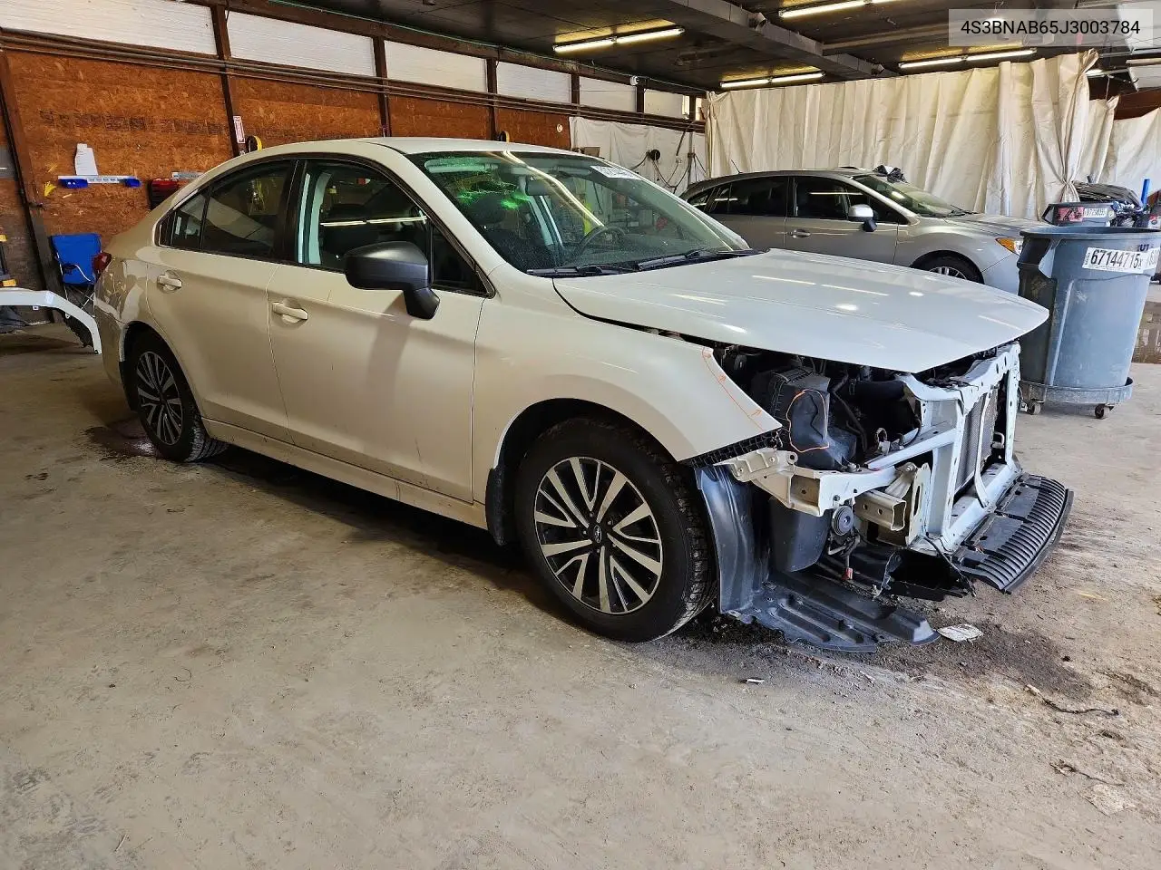 2018 Subaru Legacy 2.5I VIN: 4S3BNAB65J3003784 Lot: 57214446
