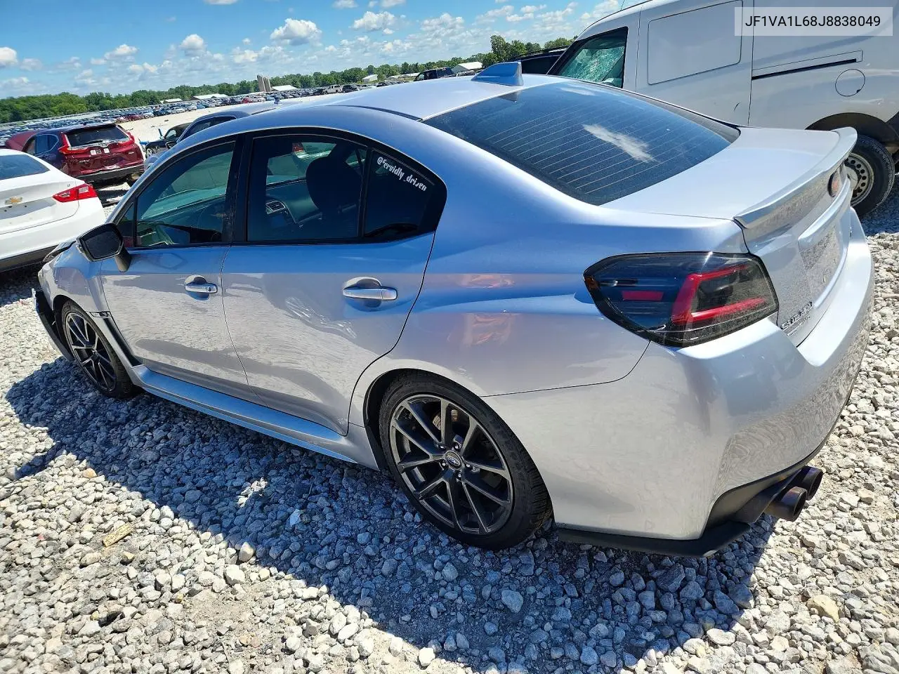 2018 Subaru Wrx Limited VIN: JF1VA1L68J8838049 Lot: 57769196