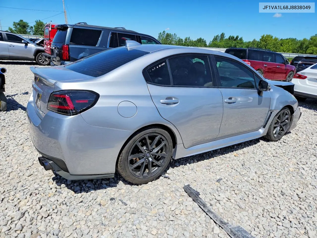2018 Subaru Wrx Limited VIN: JF1VA1L68J8838049 Lot: 57769196