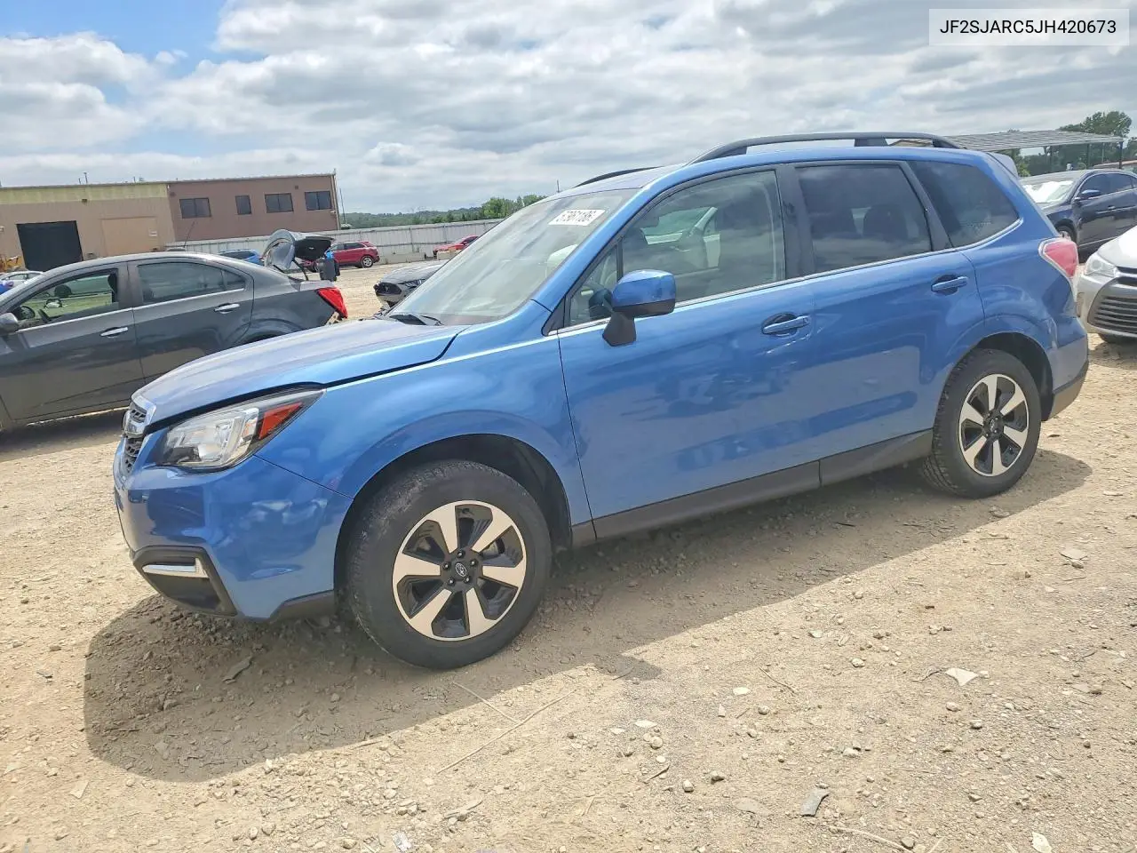 2018 Subaru Forrester VIN: JF2SJARC5JH420673 Lot: 57961186