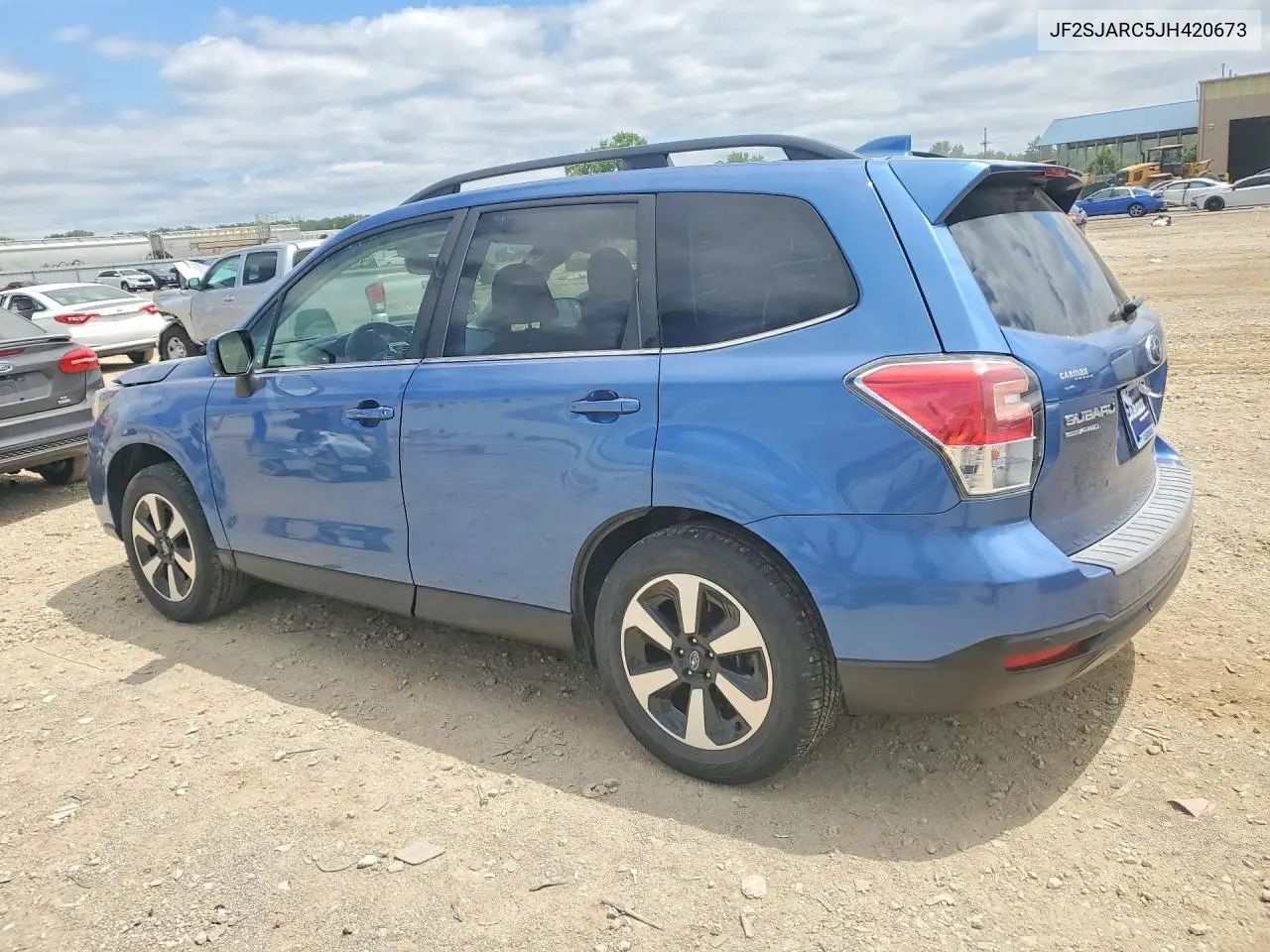 2018 Subaru Forrester VIN: JF2SJARC5JH420673 Lot: 57961186