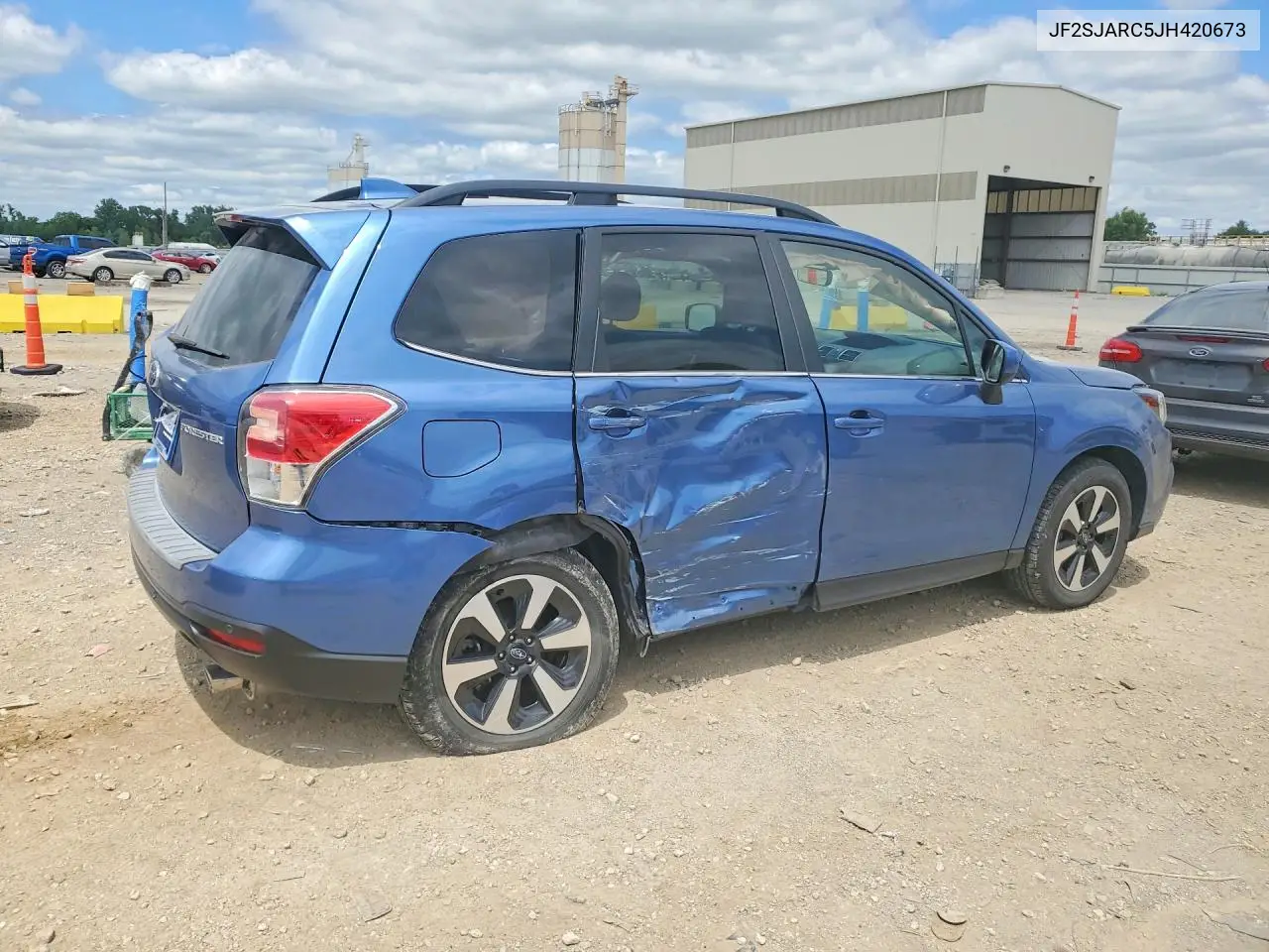 2018 Subaru Forrester VIN: JF2SJARC5JH420673 Lot: 57961186