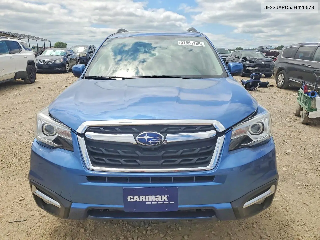 2018 Subaru Forrester VIN: JF2SJARC5JH420673 Lot: 57961186
