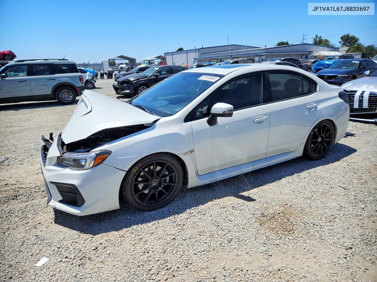 2018 Subaru Wrx Limited VIN: JF1VA1L67J8833697 Lot: 57970646