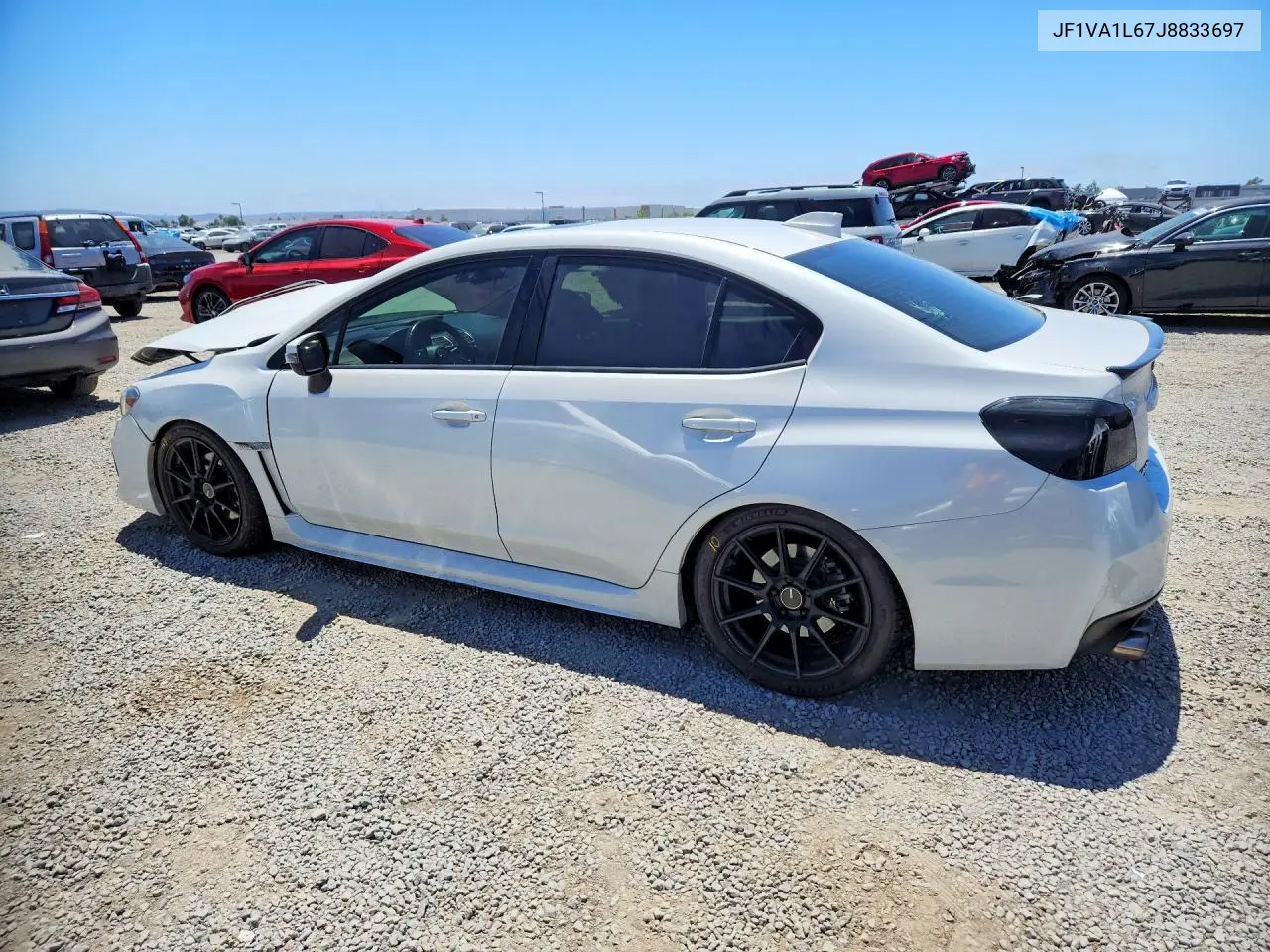 2018 Subaru Wrx Limited VIN: JF1VA1L67J8833697 Lot: 57970646
