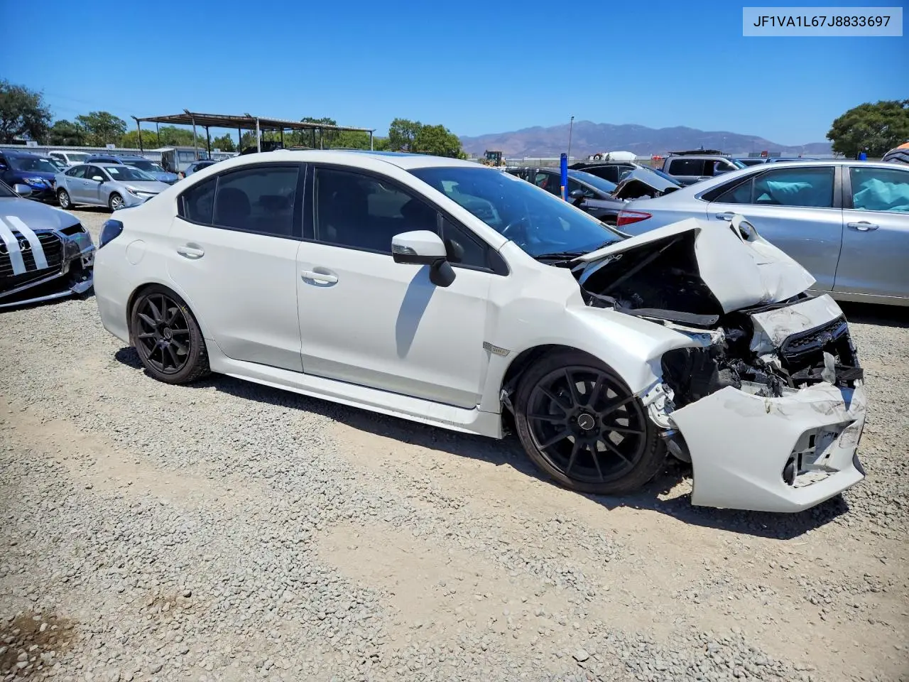 2018 Subaru Wrx Limited VIN: JF1VA1L67J8833697 Lot: 57970646