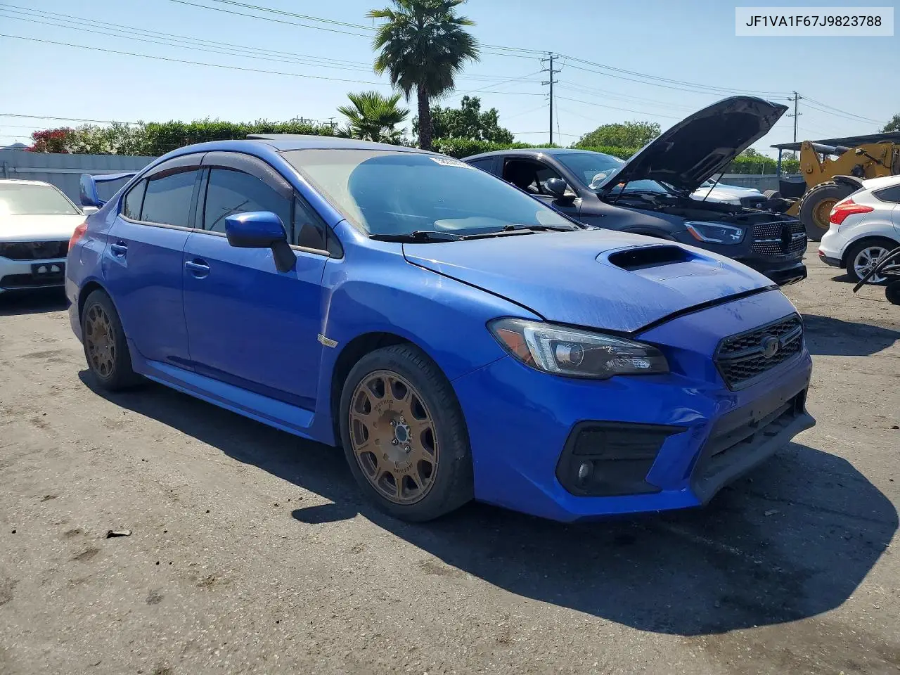 2018 Subaru Wrx Limited VIN: JF1VA1F67J9823788 Lot: 58234486