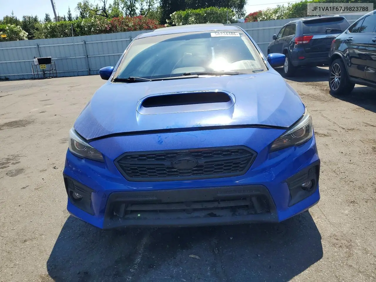 2018 Subaru Wrx Limited VIN: JF1VA1F67J9823788 Lot: 58234486