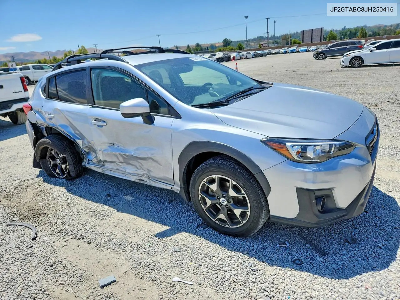 2018 Subaru Crosstrek Premium VIN: JF2GTABC8JH250416 Lot: 58516316