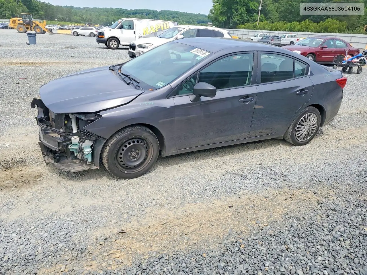2018 Subaru Impreza VIN: 4S3GKAA68J3606227 Lot: 58890166